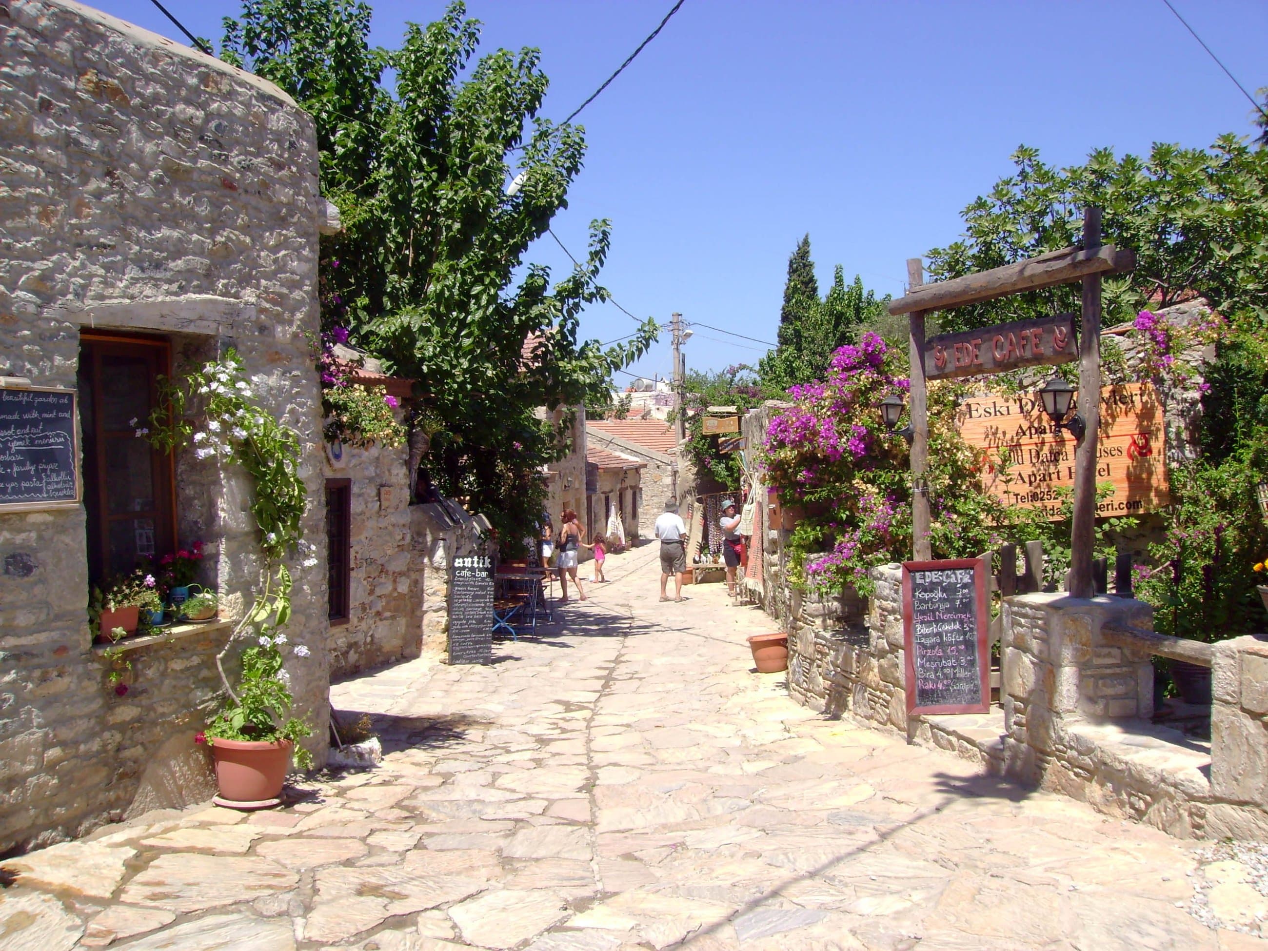 Datça's Aegean coast and sheltered harbour