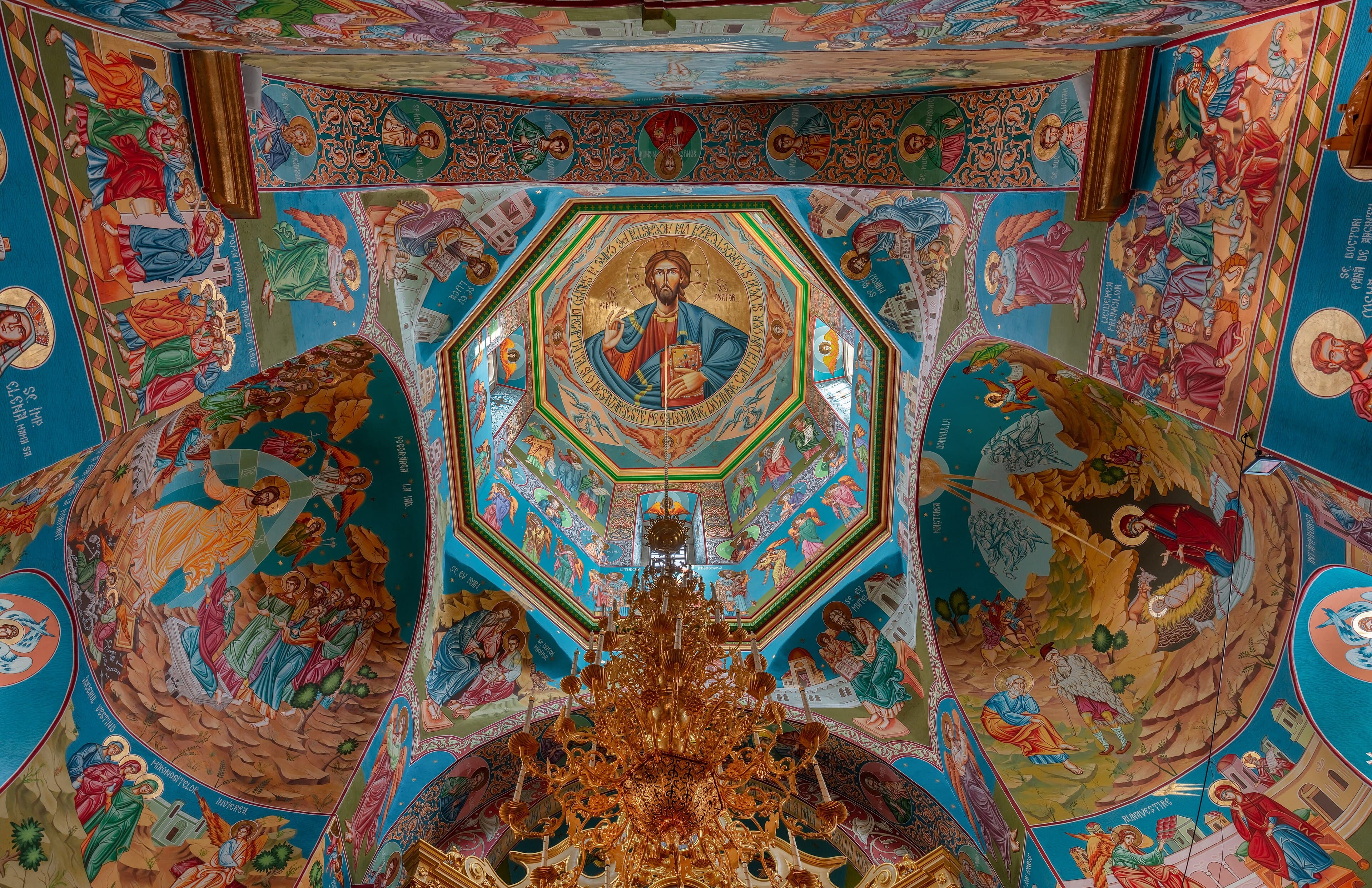 The restored monastery complex at Căpriana