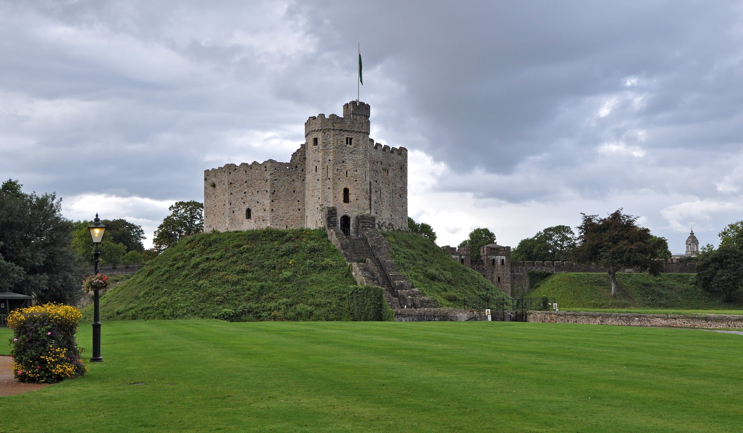 Cardiff Castle in the heart of the Welsh capital
