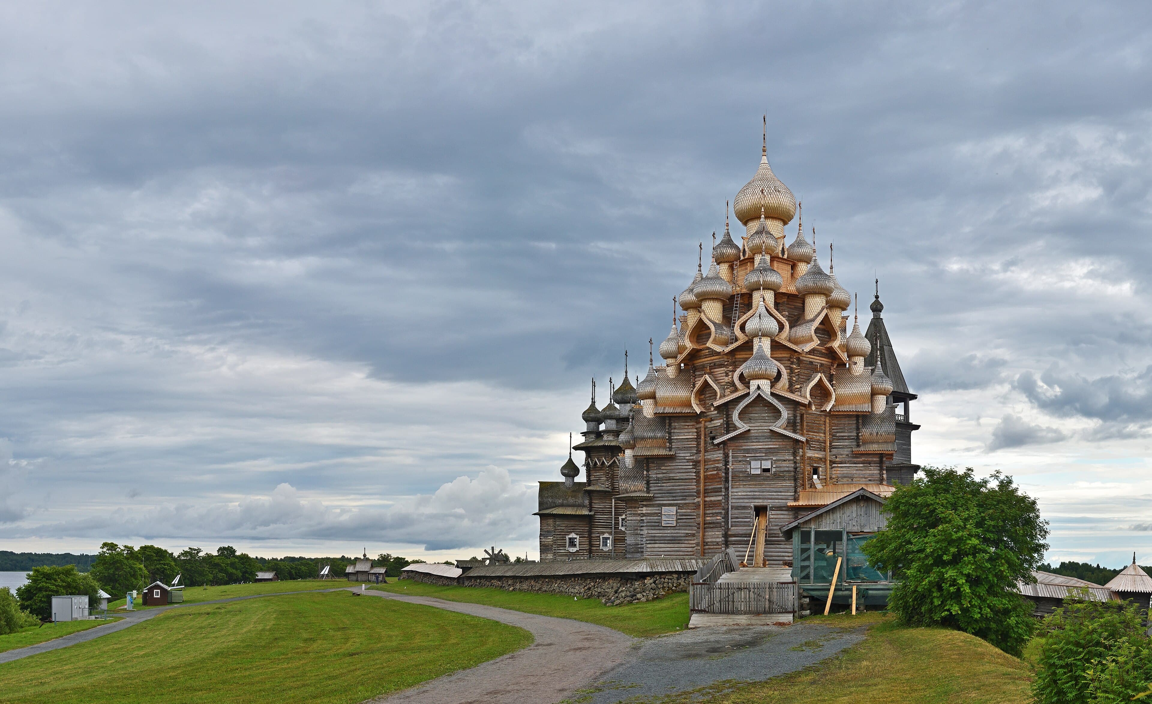 Wooden Church of the Transfiguration on Kizhi Island