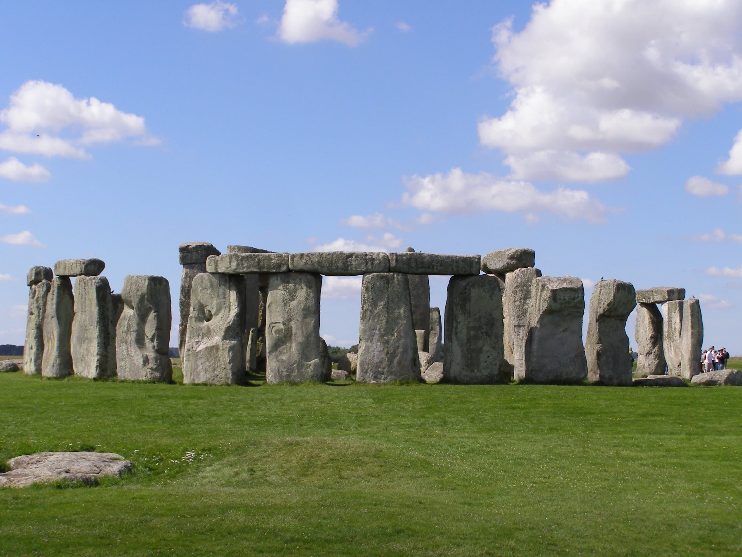 Stonehenge's standing stones on Salisbury Plain