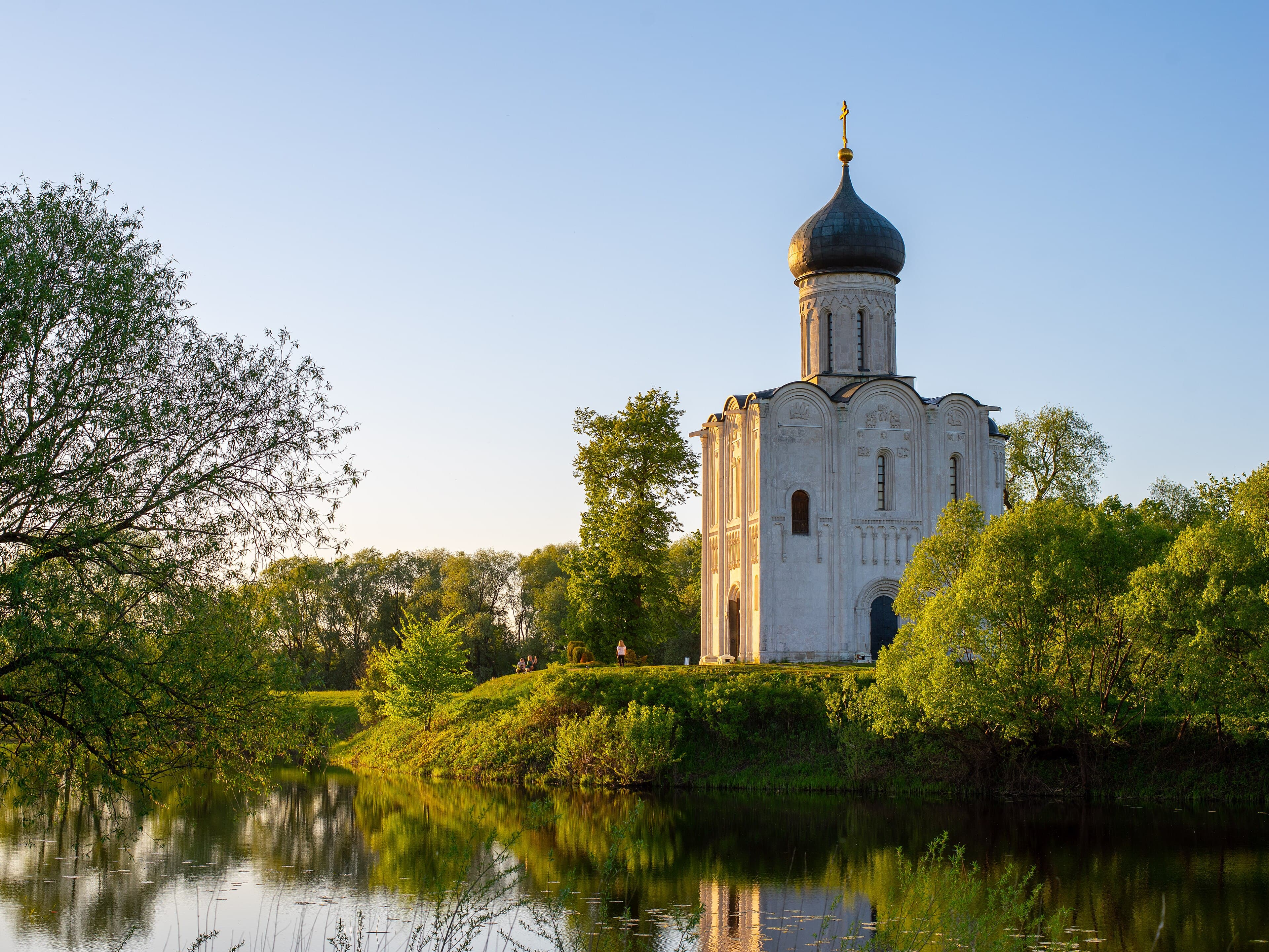 Twelfth-century Church of the Intercession on the Nerl