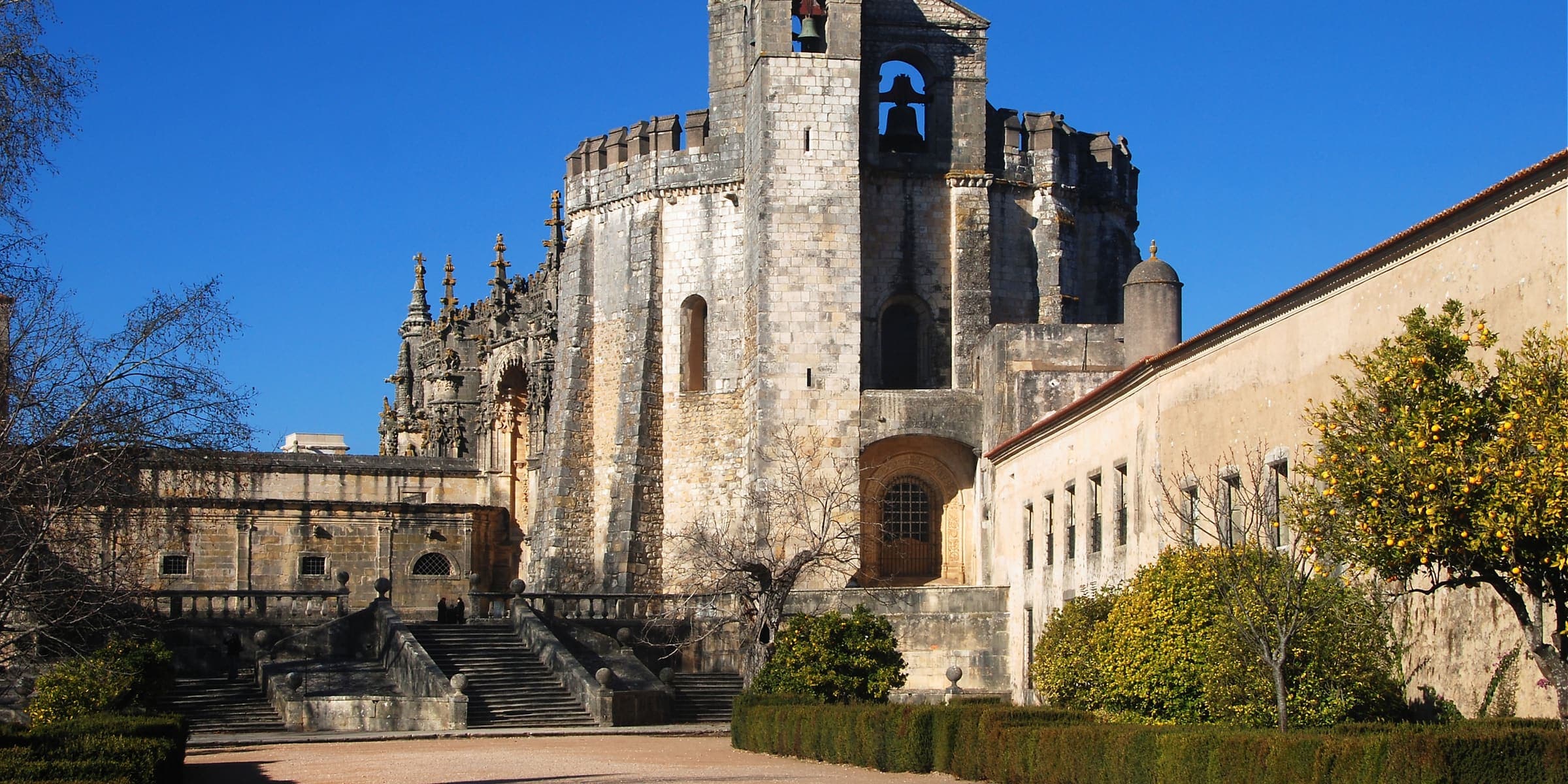 The Templar castle and Convent of Christ above Tomar