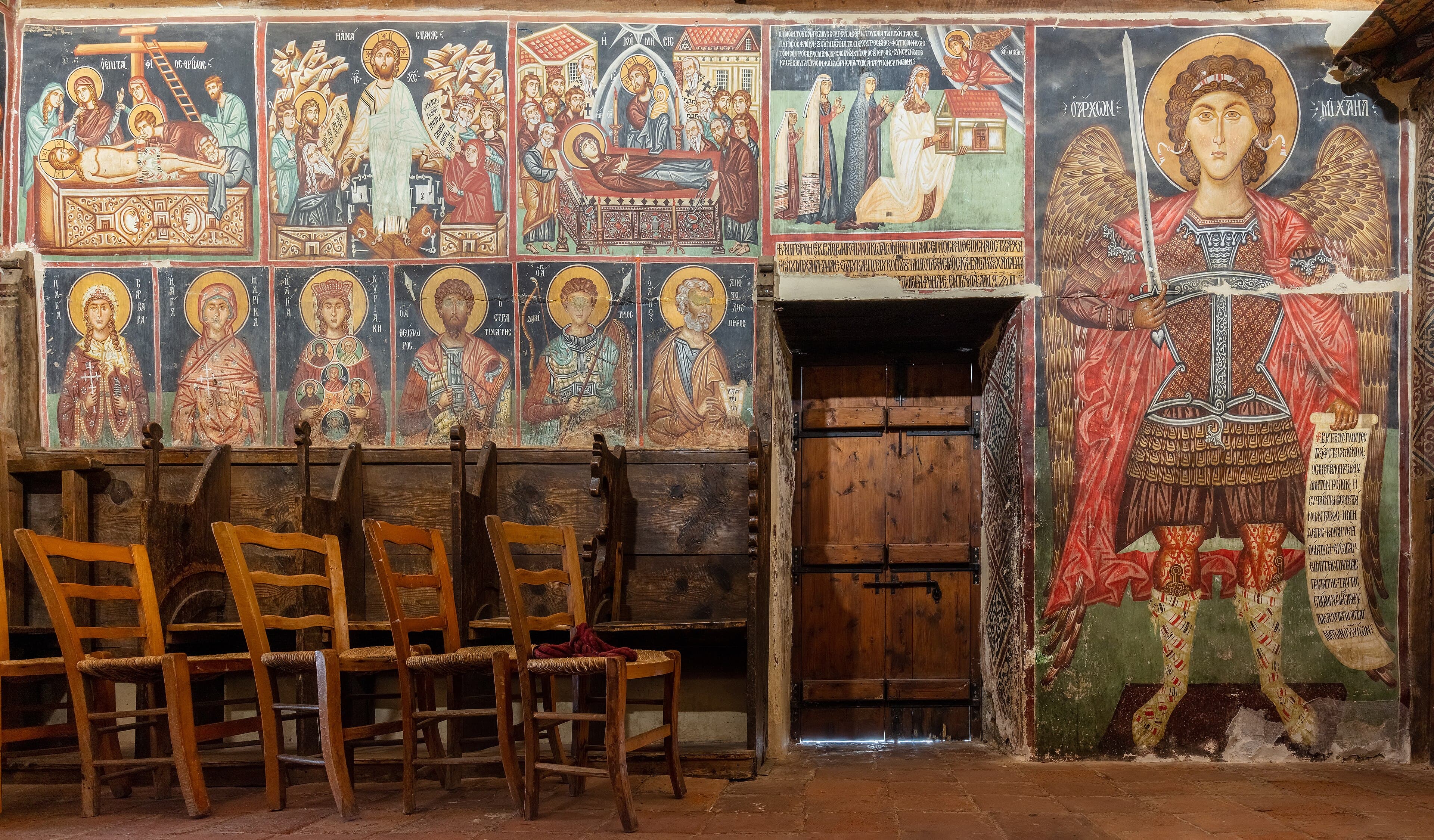 Painted Church of Archangel Michael in the Troodos village of Pedoulas